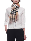 Contrast Check Cashmere Scarf Archive Beige - BURBERRY - BALAAN 4