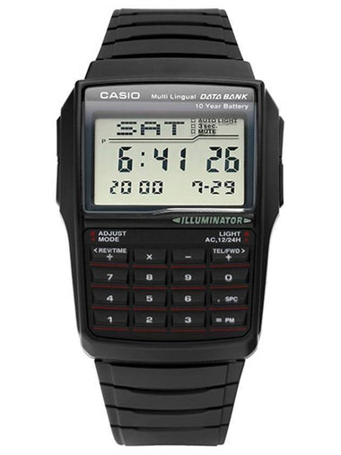 Vintage Data Bank Watch Black - CASIO - BALAAN 1