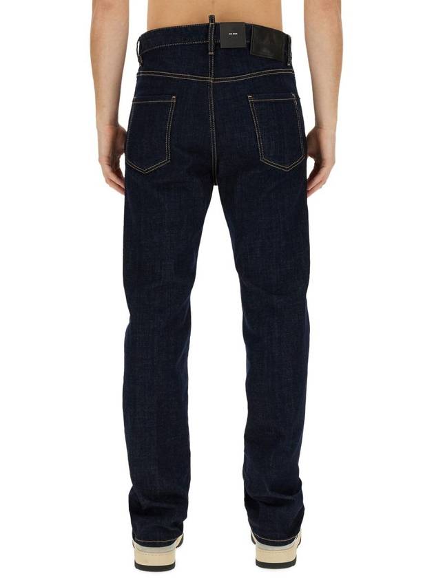 Logo Patch Slim Fit Jeans S74LB1421S30664 - DSQUARED2 - BALAAN 5