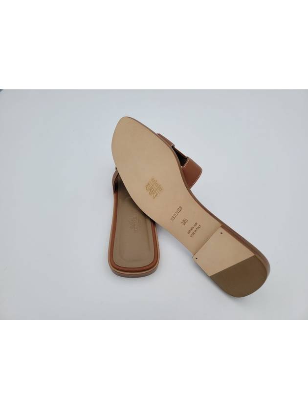 Oran Gold Slippers - HERMES - BALAAN 4