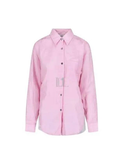 Apron Cotton Silk Shirt Pink - OUR LEGACY - BALAAN 2