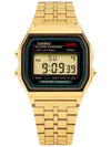 A159WGEA 1DF digital gold metal watch - CASIO - BALAAN 6