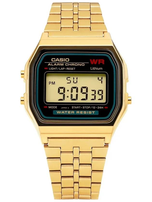 A159WGEA 1DF digital gold metal watch - CASIO - BALAAN 6