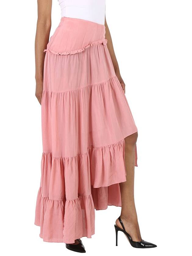 3.1 Phillip Lim Ladies Dusty Pink Full Gathered Asymmetrical Skirt, Brand Size 2 - 3.1 PHILLIP LIM - BALAAN 3