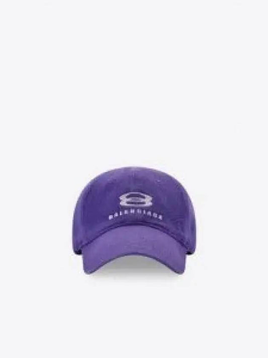 Unity Snowboard Ball Cap Purple - BALENCIAGA - BALAAN 2