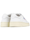 Medalist Goatskin Low Top Sneakers White - AUTRY - BALAAN 6