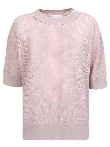 Long Sleeve T-Shirt MAD273W038 H311 VR3 Pink - FABIANA FILIPPI - BALAAN 1