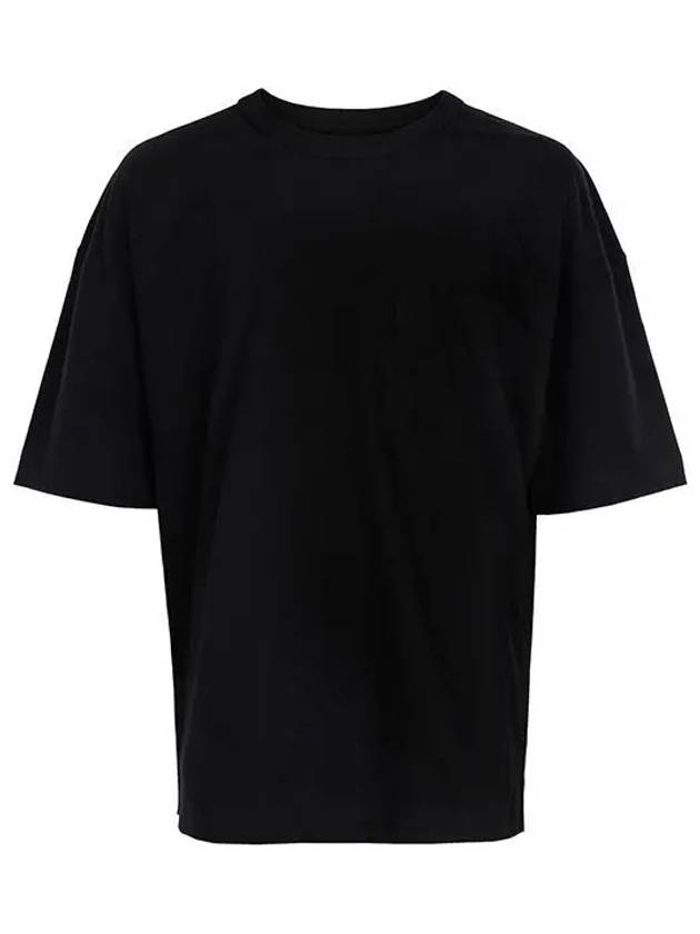 Boxy Short Sleeve T-Shirt Black - LEMAIRE - BALAAN 2