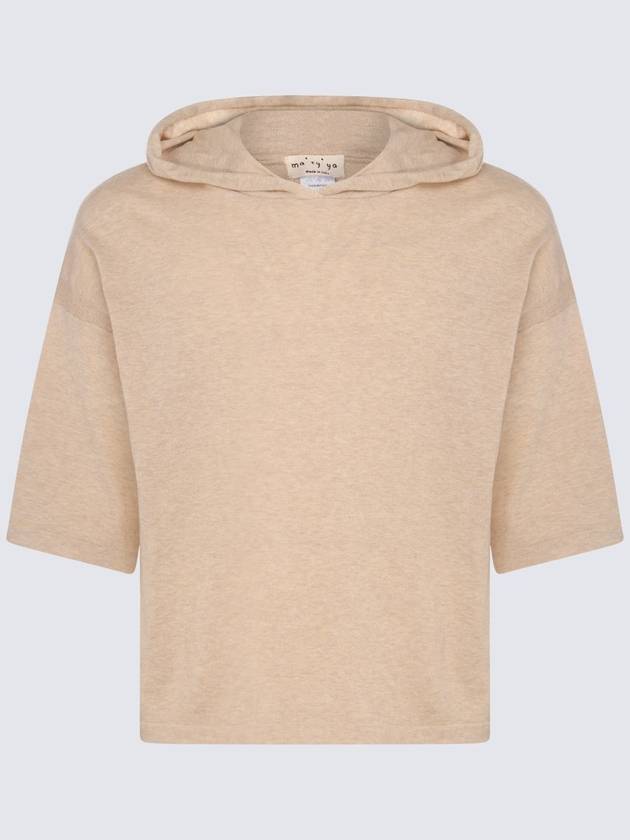 Ma'Ry'Ya Beige Cotton Knitwear - MA'RY'YA - BALAAN 1