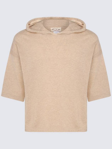 Ma'Ry'Ya Beige Cotton Knitwear - MA'RY'YA - BALAAN 1