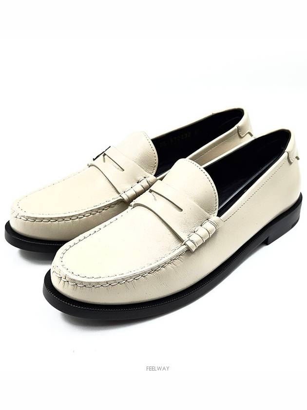 monogram penny loafers - SAINT LAURENT - BALAAN 2