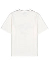 Men's Bellflower Cigarette Short Sleeve T-Shirt White I2ST01WH - IOEDLE - BALAAN 4