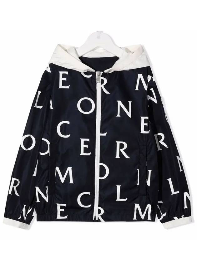 Kids Women Logo Hooded Jacket 1A000 38 595XN 778 - MONCLER - BALAAN 2