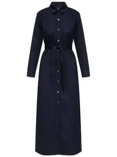 Gwyneth Long Dress Navy - A.P.C. - BALAAN 2