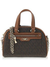 Williamsburg Extra Small Logo Cross Bag Brown - MICHAEL KORS - BALAAN 2