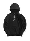 Women's Embroidered Logo Long Sleeve Hoodie Black - POLO RALPH LAUREN - BALAAN 2