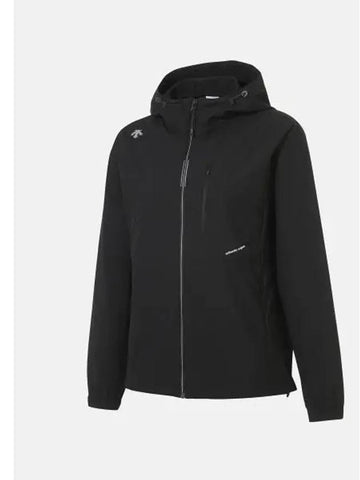 Running Essentials Hooded Windbreaker Black SP313RWB71 - DESCENTE - BALAAN 1