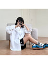 Oversized Shirt IR9790 White WOMENS - ADIDAS - BALAAN 5