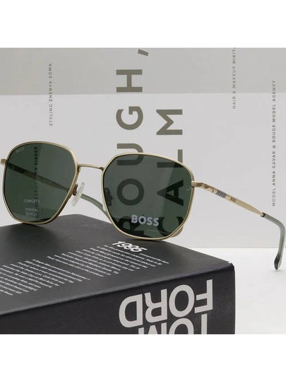 Hugo Boss titanium sunglasses BOSS1413S AOZQT light temple - HUGO BOSS - BALAAN 2