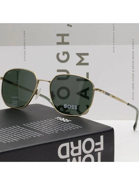 Hugo Boss sunglasses BOSS1413S AOZQT light titanium temples - HUGO BOSS - BALAAN 2