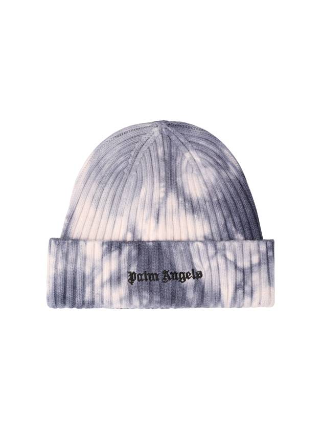 logo embroidered tie-dye beanie PWLC015F23KNI001 - PALM ANGELS - BALAAN 2