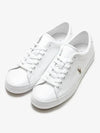 Longwood leather sneakers white - POLO RALPH LAUREN - BALAAN 1