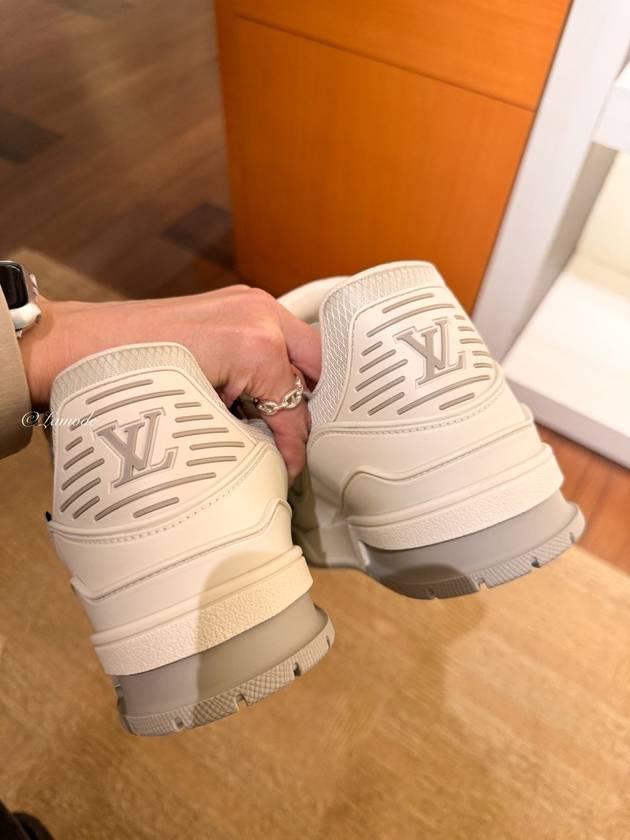 LV Trainer Low Top Sneakers White - LOUIS VUITTON - BALAAN 6