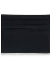 Saffiano Leather Card Wallet Black - PRADA - BALAAN 4