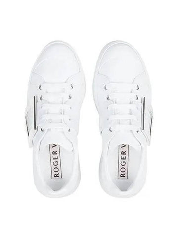 Roger Vivier Women s Skate Sneakers White RVW54226150LXQ - ROGER VIVIER - BALAAN 1