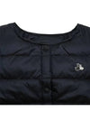 Women s fall lightweight down detachable collar jumper 1142LXGN NAVY - BLACK&WHITE - BALAAN 3