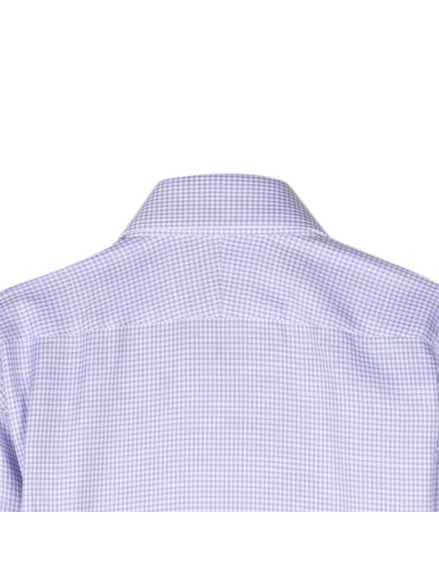 94WGMJ Blue Check Shirt - TOM FORD - BALAAN 4