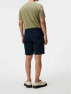 Men's Nathan Cloud Satin Shorts Navy - J.LINDEBERG - BALAAN 4