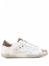 Superstar Leopard Tab Low Top Sneakers White - GOLDEN GOOSE - BALAAN 2