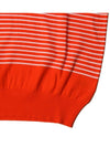 Striped Orange Collar Knit E2641 - MALO - BALAAN 5