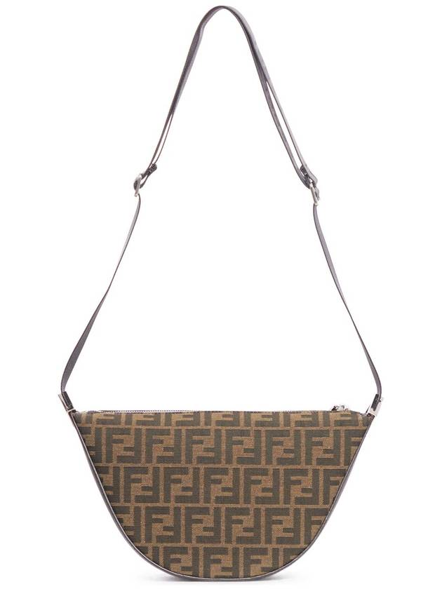 Melon FF Jacquard Small Shoulder Bag Brown - FENDI - BALAAN 5