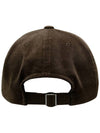 CORDUROY MM BALL CAP in brown - MYDEEPBLUEMEMORIES - BALAAN 5