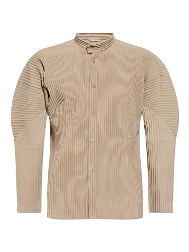 MC September Long Sleeve Shirt Grain Beige - ISSEY MIYAKE - BALAAN 2