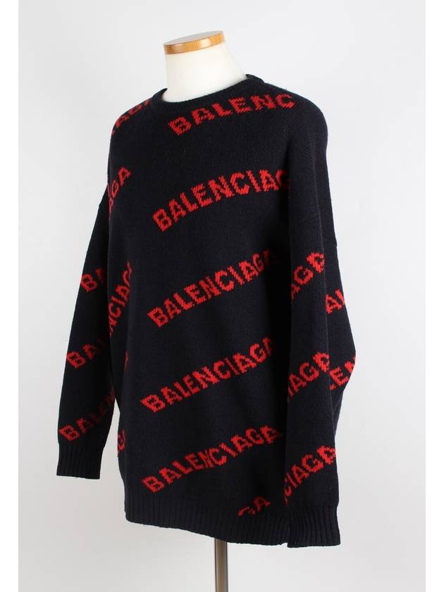 multi logo knit - BALENCIAGA - BALAAN 6