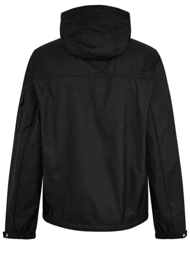 Etiache Rain Hooded Zip Up Black - MONCLER - BALAAN 4