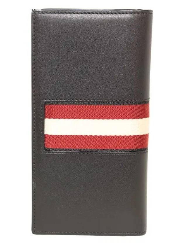 Baliro Leather Continental Long Wallet Black - BALLY - BALAAN 3