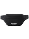 Logo Print Nylon Sonny Bum Belt Bag Black - BURBERRY - BALAAN 3