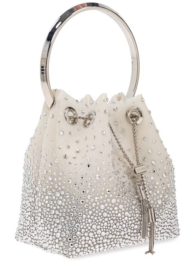 Jimmy Choo Handbag Bon Bon, Women's, Cream - JIMMY CHOO - BALAAN 4