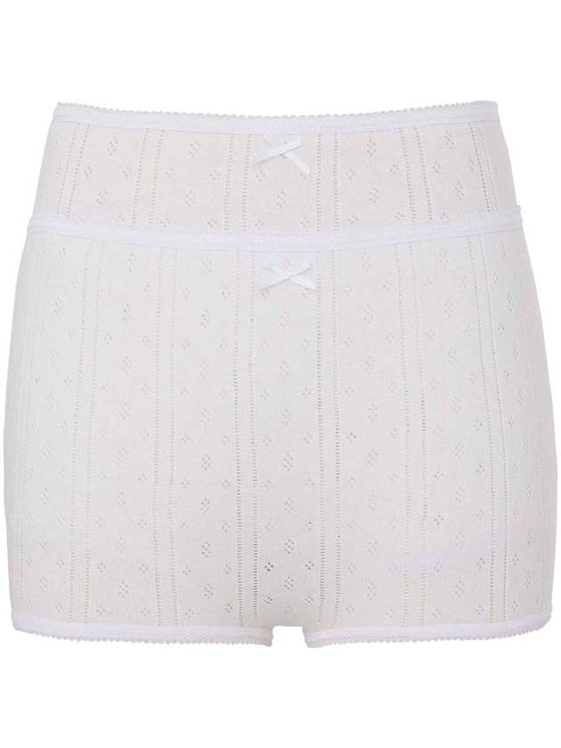 J.W. Anderson Double-Layer Pointelle Shorts - JW ANDERSON - BALAAN 1