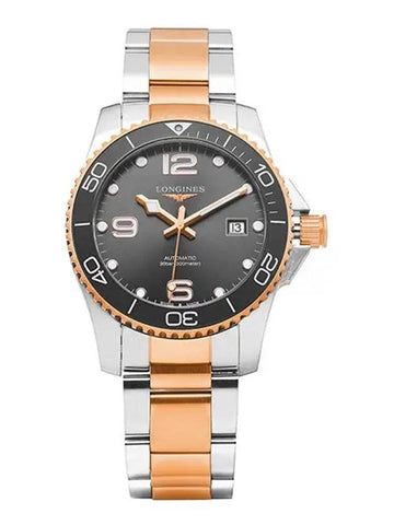 Hydroconquest Automatic 41MM Metal Watch Silver Gold - LONGINES - BALAAN 1