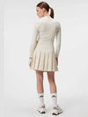 Adina Pleated Skirt Almond Milk - J.LINDEBERG - BALAAN 5