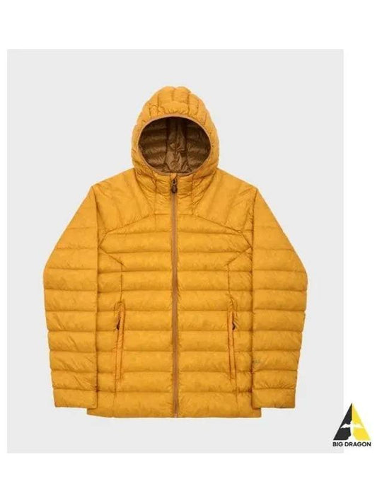 MERRELL MEN Toray Kudos lightweight goose down jacket DARK MUSTARD - MERRYMOTIVE - BALAAN 1