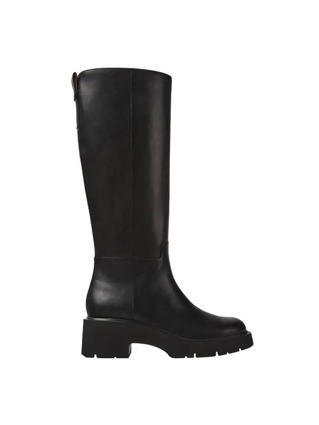 Women's Mila Leather Long Boots Black - CAMPER - BALAAN 1