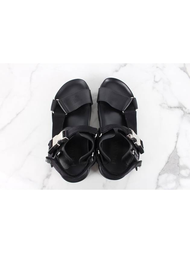 Velcro silver sandal slippers 6 250 - PRADA - BALAAN 9