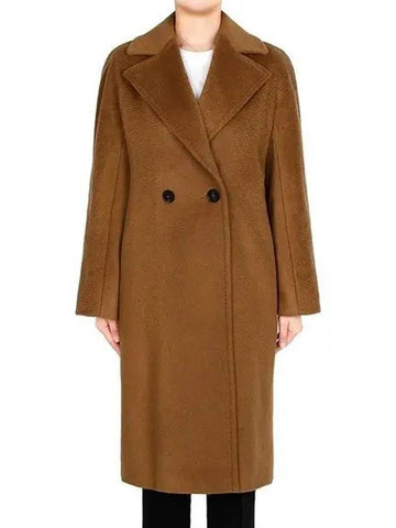 Tobacco Toledo cashmere wool coat 016 1209729 - MAX MARA - BALAAN 1