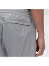 Men's Lens Wappen Chrome R Track Pants Gray - CP COMPANY - BALAAN.